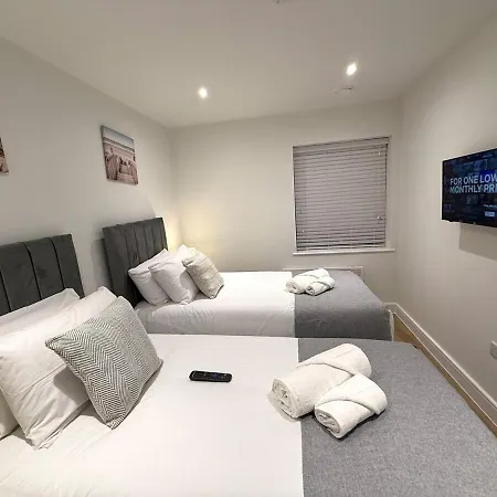 Sale Road Serviced Apartments Near Airport & Trafford Centre Wythenshawe Quarto foto